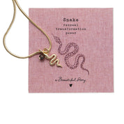 Wild Slang Granaat Ketting