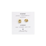 Brooch set Scarab – Ginkgo leaf