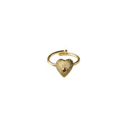 Loyalty Shining Hart Granaat Ring