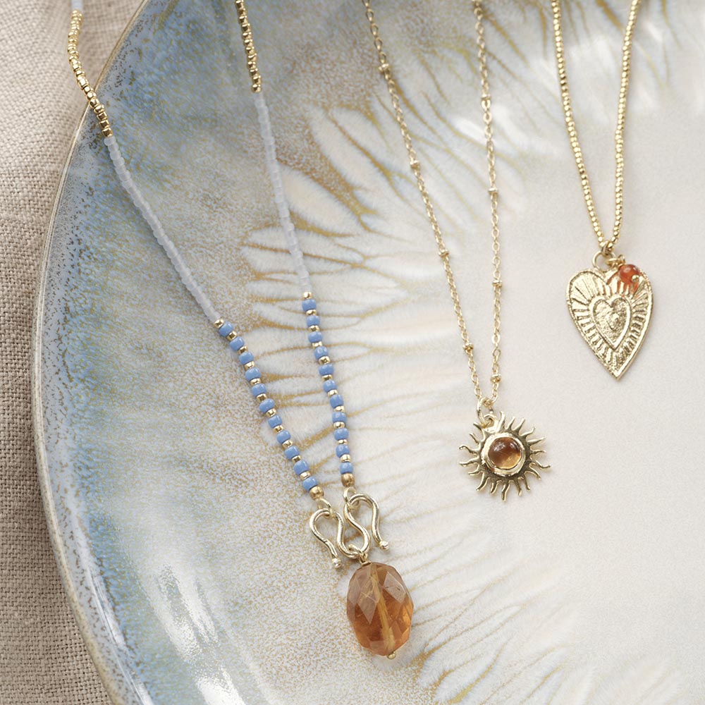 Daring Citrine Necklace