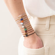 Edelsteenkaart Maansteen Goudkleurige Armband