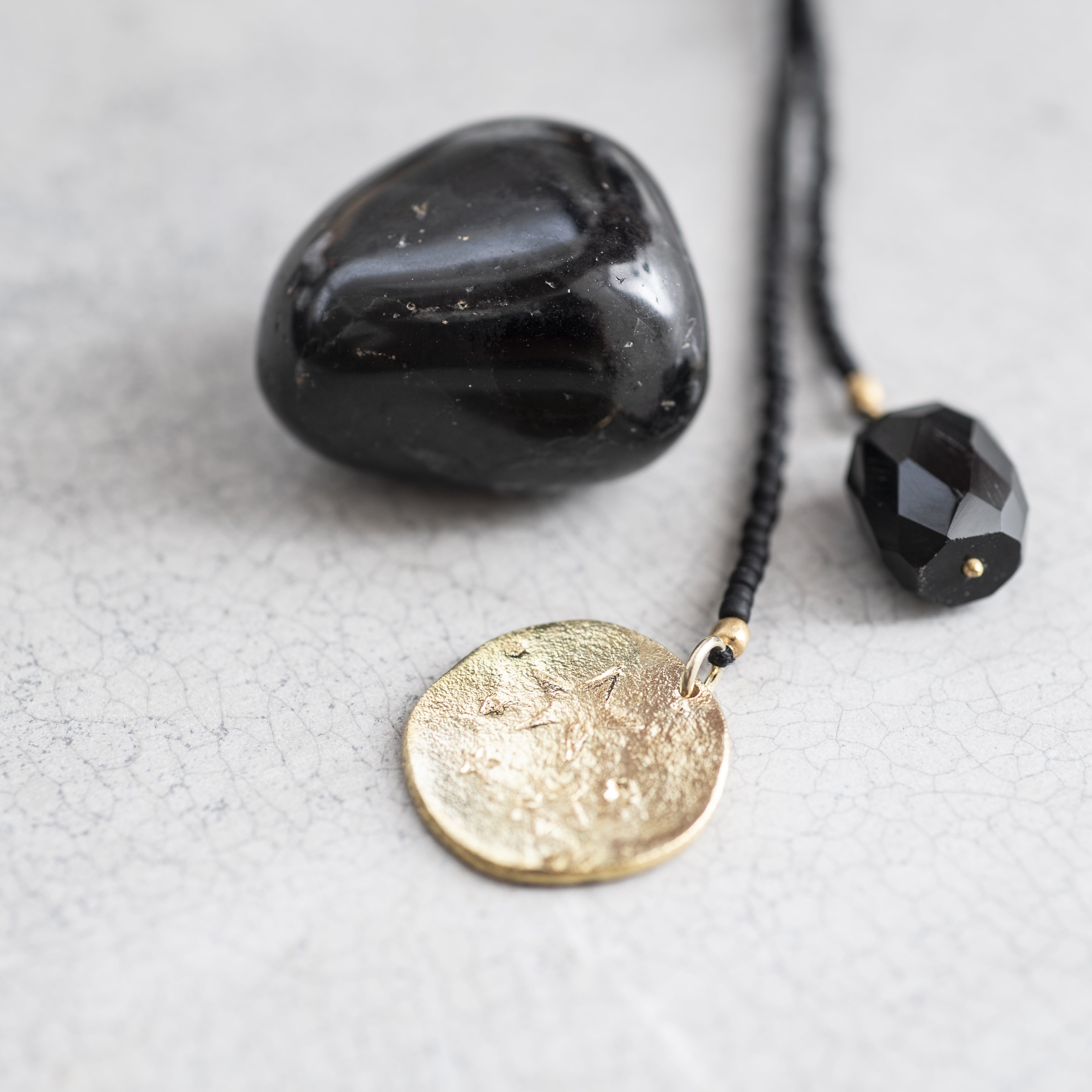 Fairy Zwarte Onyx Ster Goudkleurige Ketting