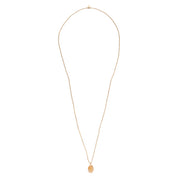 Calm Citrien Goudkleurige Ketting