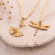 Paradise Citrien Goudkleurige Ketting