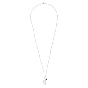 Paradise Zwarte Onyx Zilverkleurige Ketting