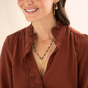 Brightly Citrien Goudkleurige Ketting