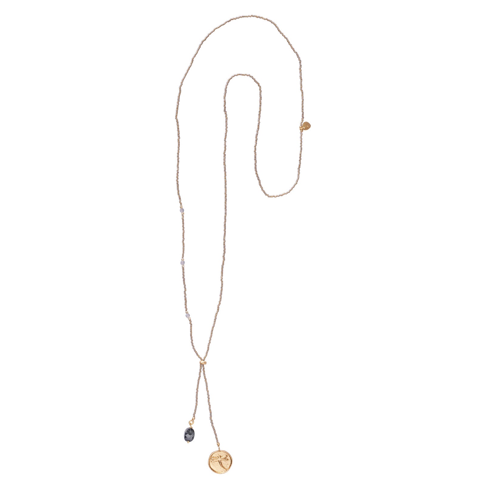 Purpose Labradorit goldfarbige Halskette