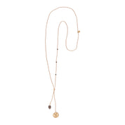 Purpose Smokey Quartz Gold Colored Necklace