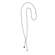 Purpose Lapis Lazuli Zilverkleurige Ketting