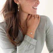 Splash Mondstein goldfarbiges Armband