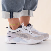 Spice Maansteen Goudkleurig Enkelbandje