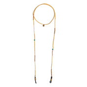 Coast Aventurin goldfarbige Brillenkette