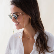 Coast Mondstein goldfarbige Brillenkette