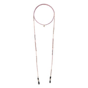 Coast Rozenkwarts Zilverkleurige Brillenkoord