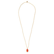 Calm Carneool Goudkleurige Ketting