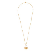 Paradise Zwarte Onyx Goudkleurige Ketting