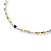 Primary Zwarte Onyx Goudkleurige Ketting