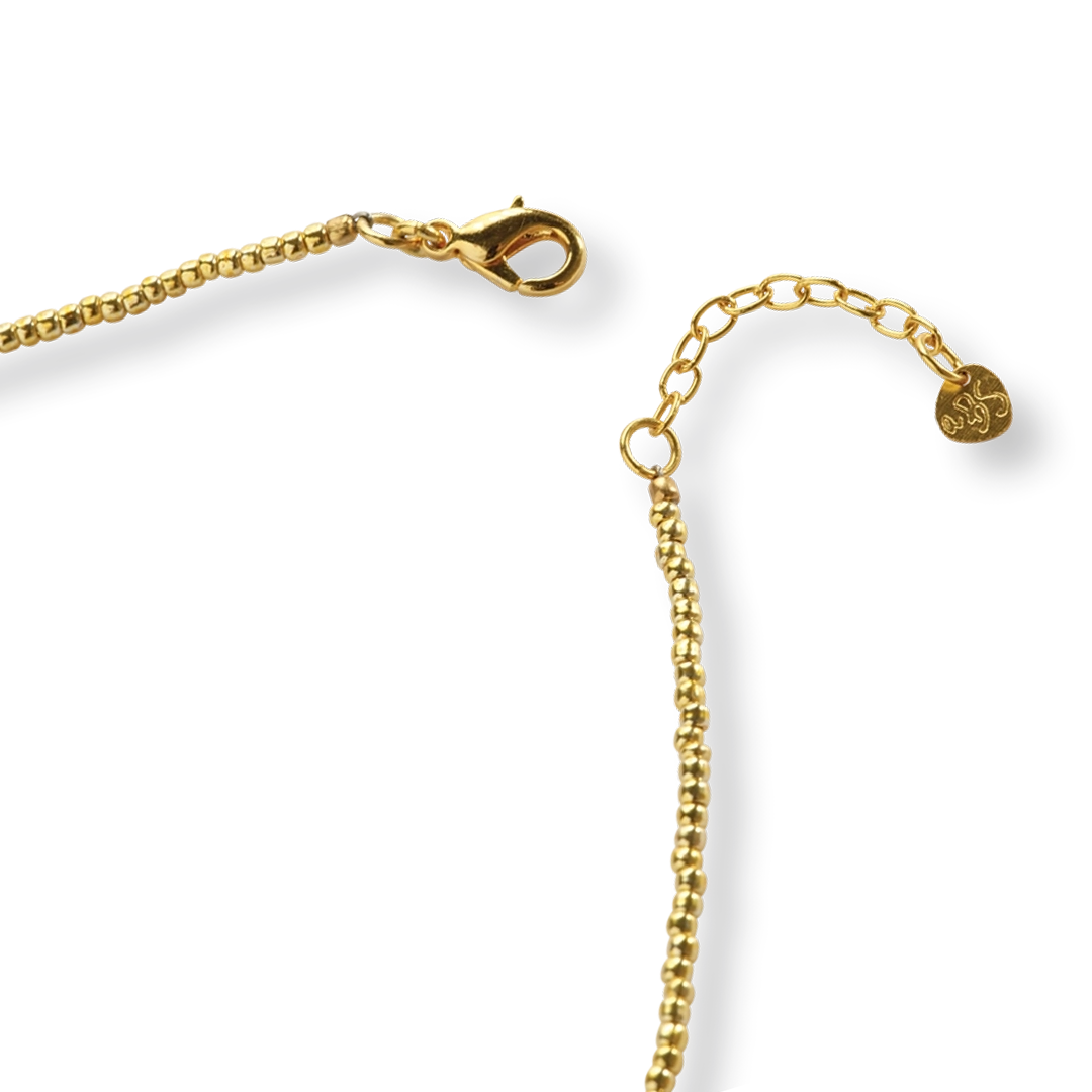 Primary Karneol goldfarbige Halskette