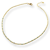 Primary Labradoriet Goudkleurige Ketting