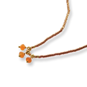 Empathy Carneool Goudkleurige Ketting