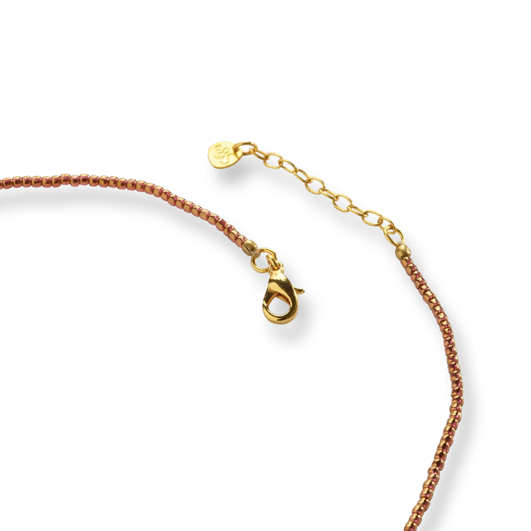 Empathy Carneool Goudkleurige Ketting