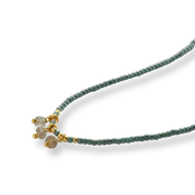 Empathy Labradorit goldfarbige Halskette