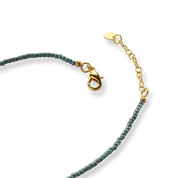 Empathy Labradorit goldfarbige Halskette