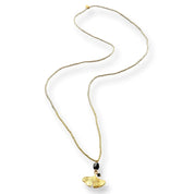 Blessing Zwarte Onyx Goudkleurige Ketting