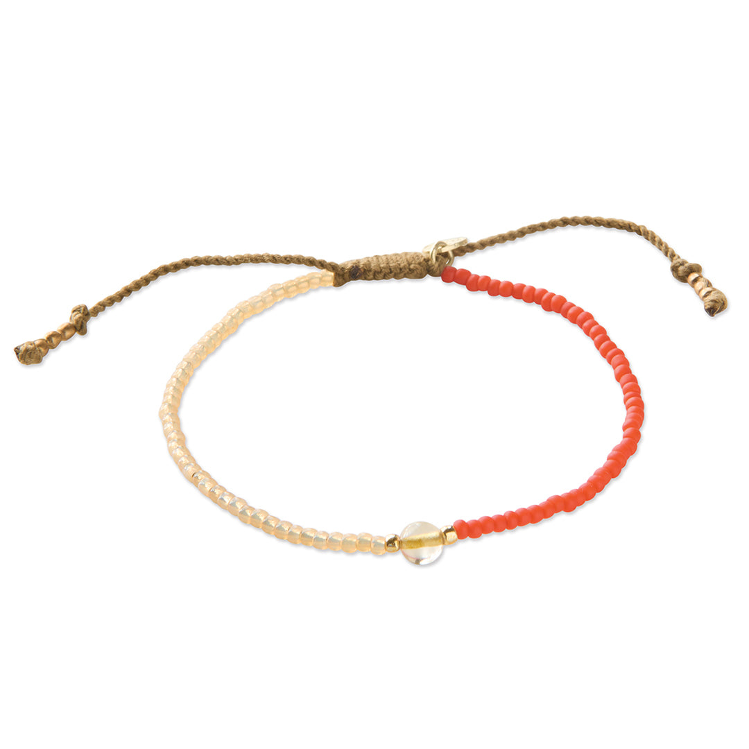 Pleasure Citrin goldfarbiges Armband