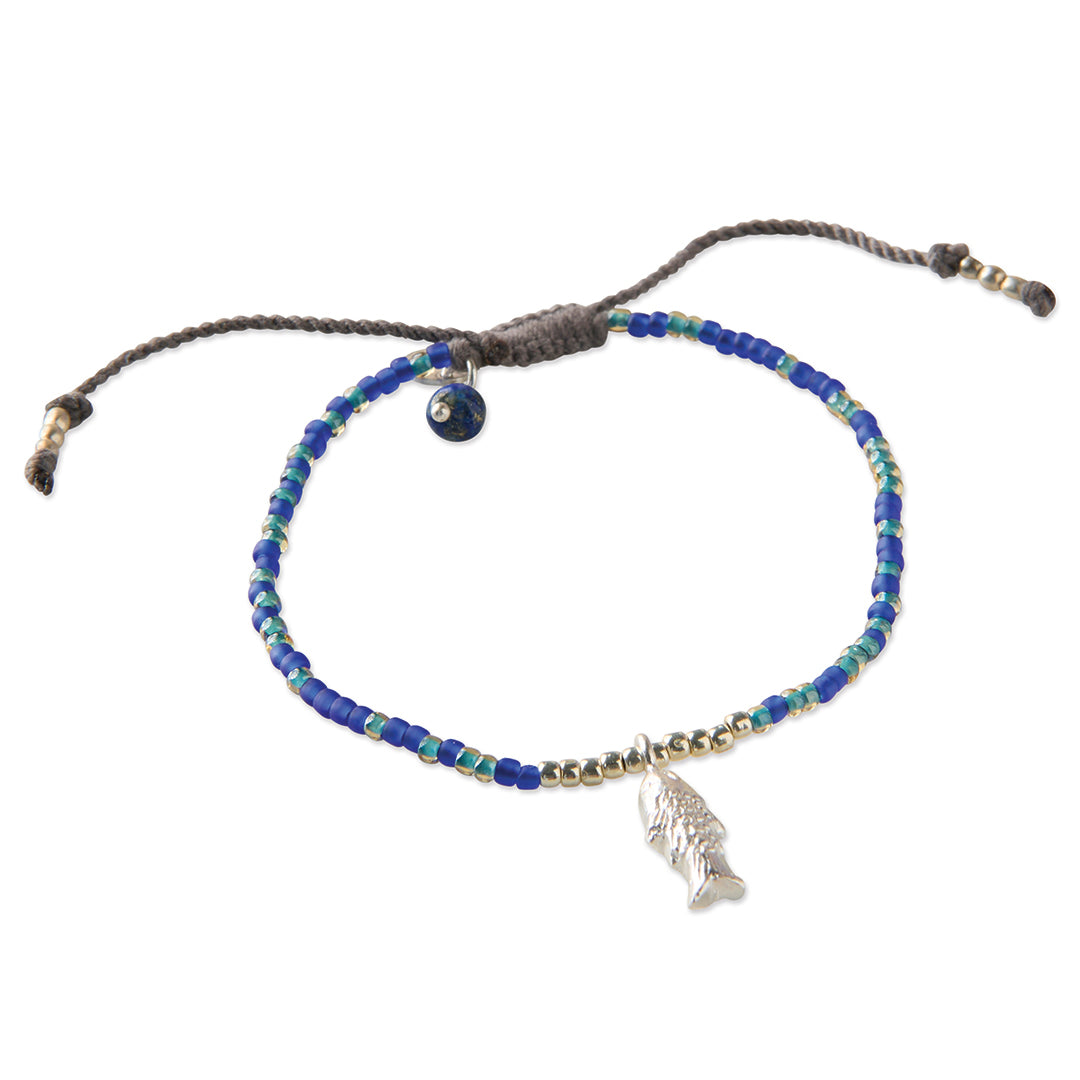 Dreaming Lapislazuli silberfarbiges Armband