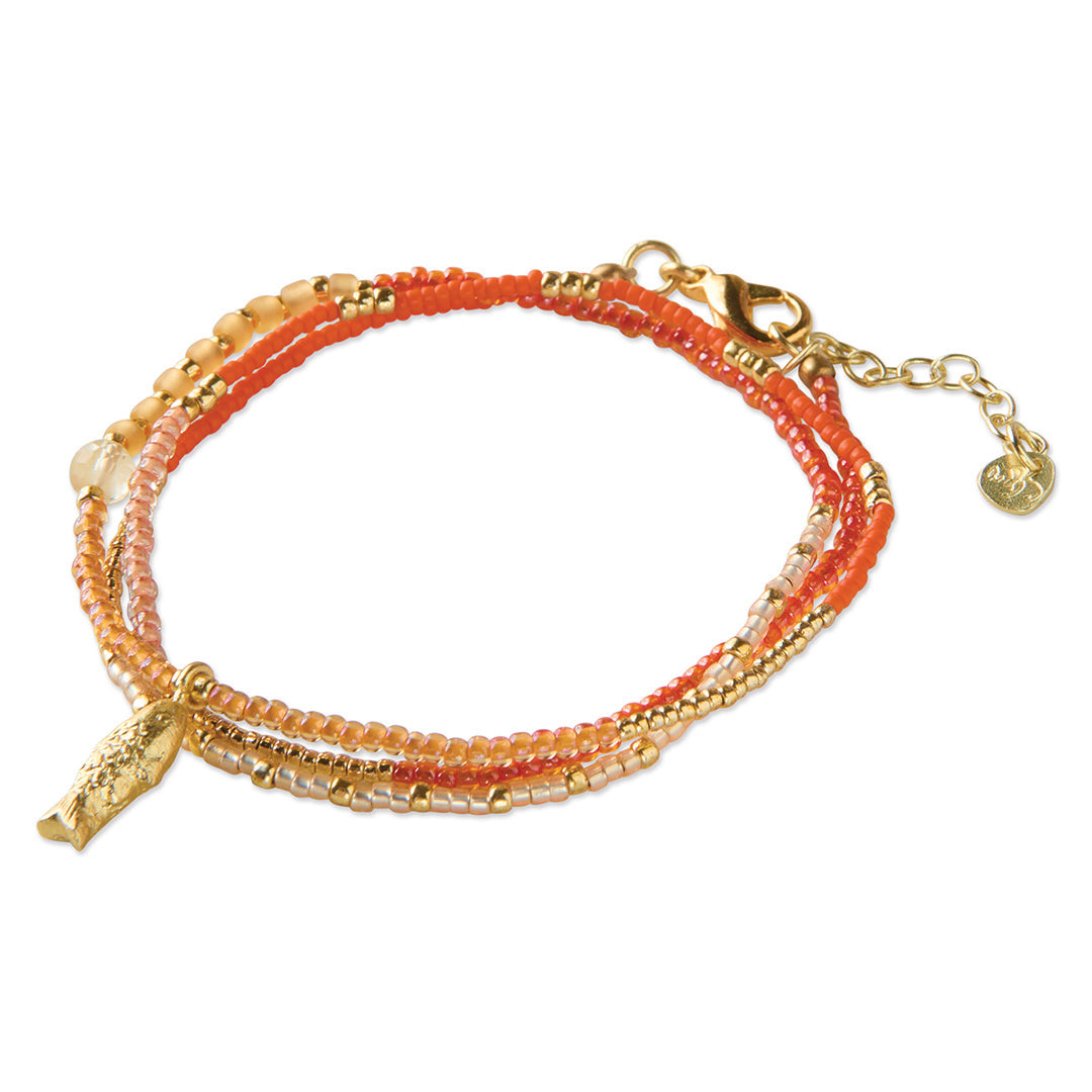 Adventurous Citrin goldfarbige Halskette