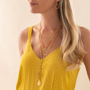 Entire Citrien Goudkleurige Ketting