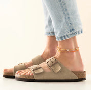 Thoughtful Citrien Goudkleurig Enkelbandje