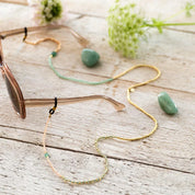 Unified Aventurijn Goudkleurige Brillenkoord