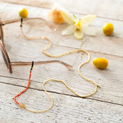 Unified Citrien Goudkleurige Brillenkoord