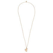 Paradise Rozenkwarts Goudkleurige Ketting