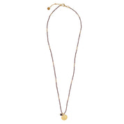 Timeless Granaat Goudkleurige Ketting