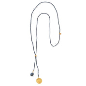 Fairy Lapislazuli goldfarbige Halskette