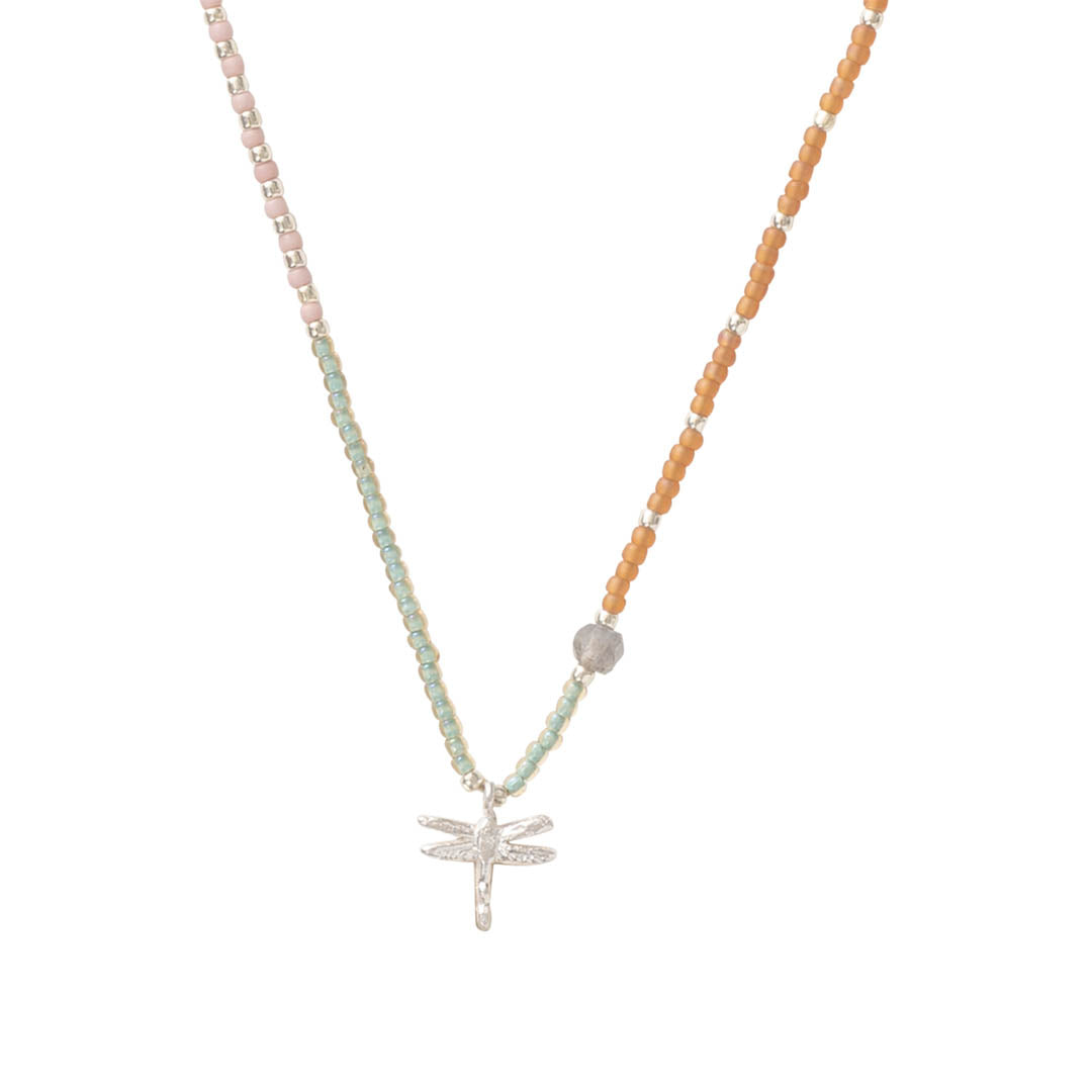 Feel Labradoriet Zilverkleurige Ketting