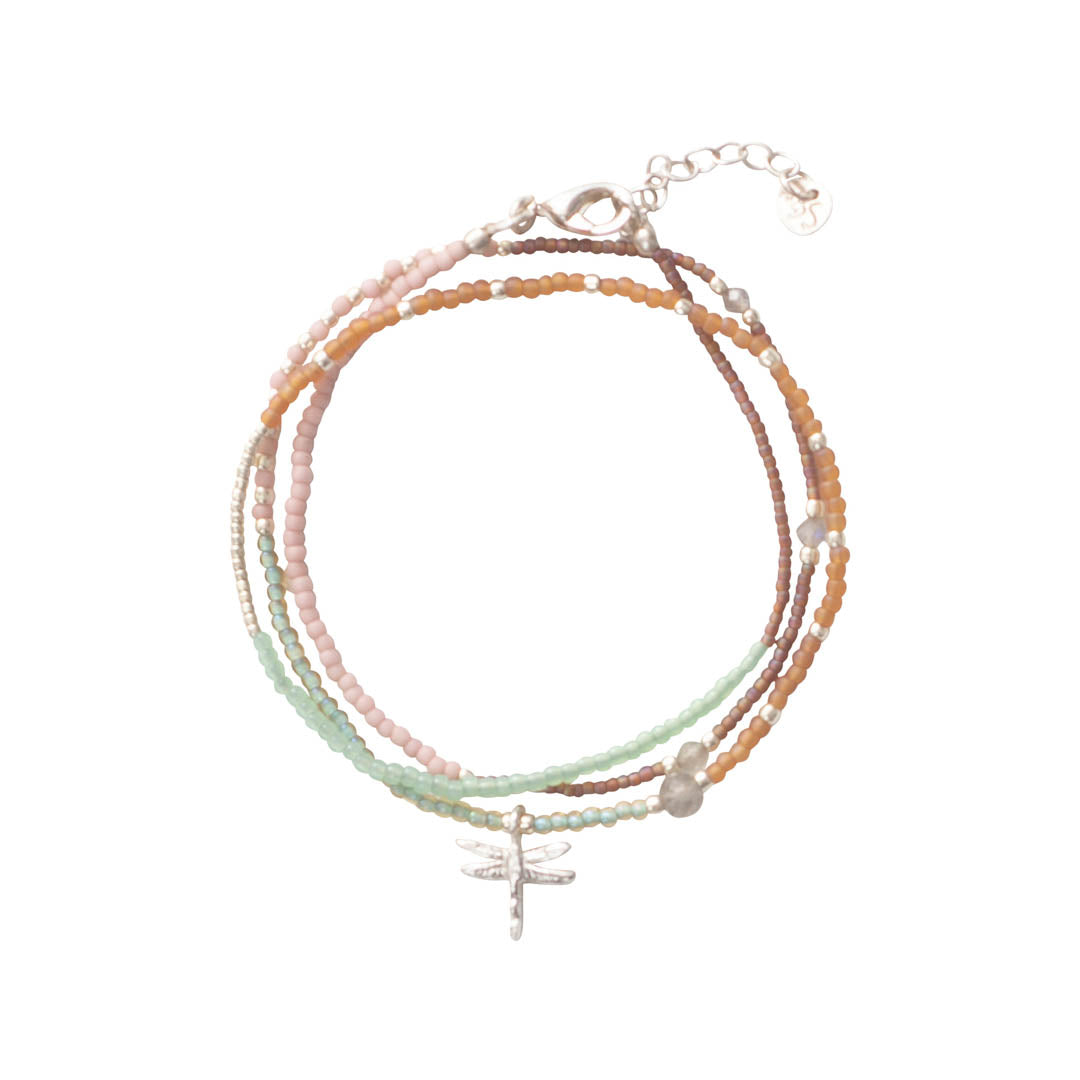 Feel Labradoriet Zilverkleurige Ketting