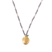 Prayer Aventurin goldfarbige Halskette