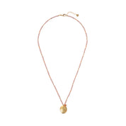 Prayer Carneool Goudkleurige Ketting