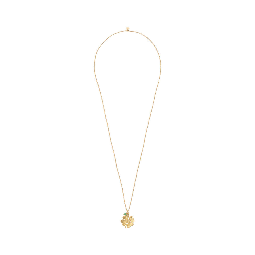 Paradise Aventurijn Goudkleurige Ketting