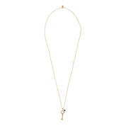 Paradise Black Onyx Gold Necklace