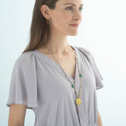 Courage Aventurin goldfarbige Halskette