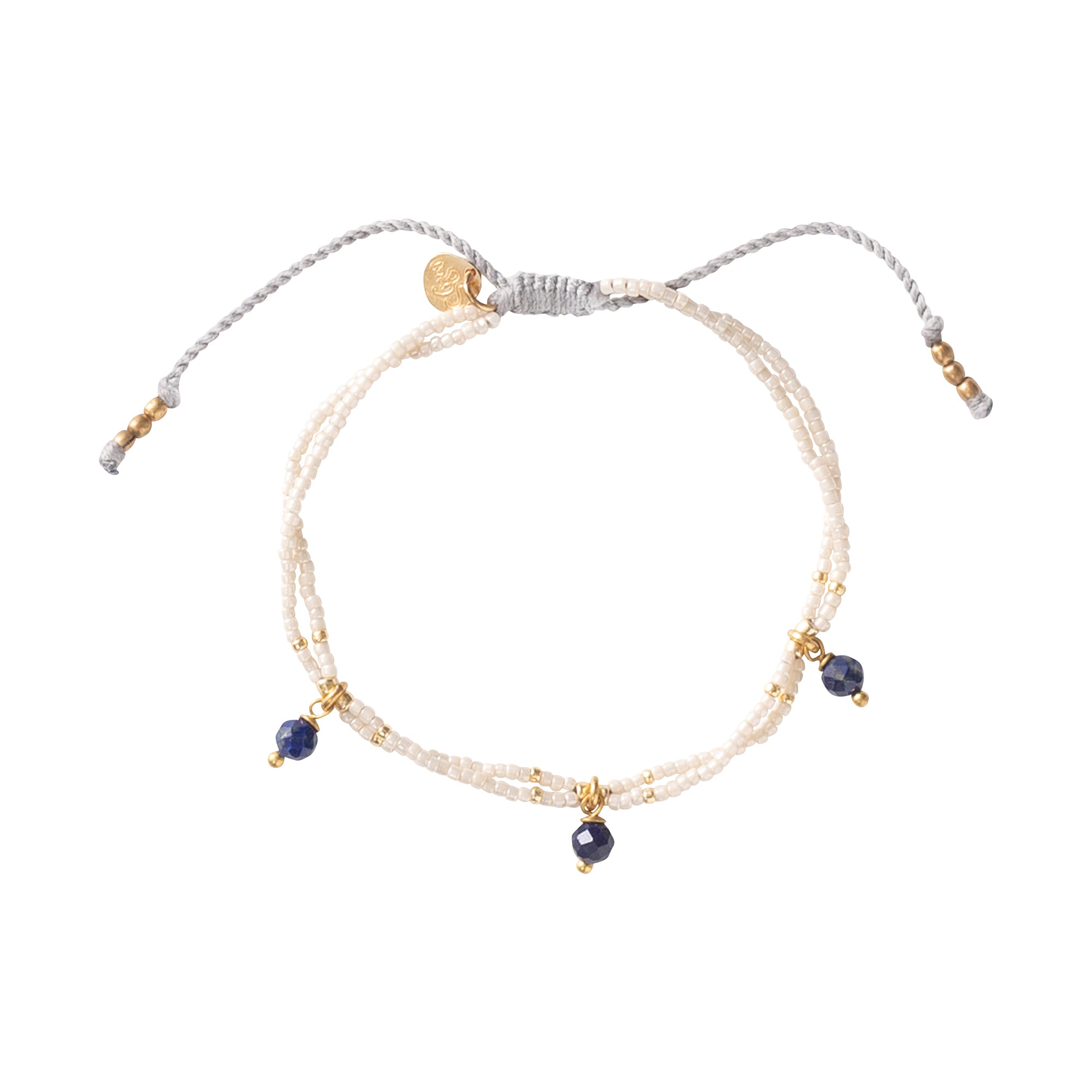 Honor Lapis Lazuli Gold Colored Bracelet