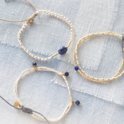 Honor Lapis Lazuli Gold Colored Bracelet