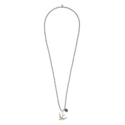 Fantasy Rauchquarz Silber Halskette