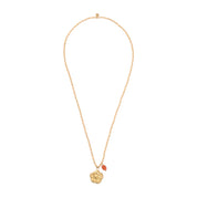 Fantasy Karneol goldfarbige Halskette