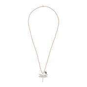 Fantasy Labradoriet Zilverkleurige Ketting